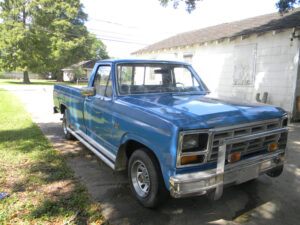 1986.5 Ford F150 XLT Lariat regular cab, nicknamed Brutus, an entrant in the 2020 Virtual Truck Show.