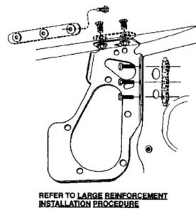 Technical Service Bulletin 90-16-7 regarding high clutch effort and cracked dash panels in the clutch master cylinder area for Ford light trucks.